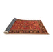 Sideview of Oriental Orange Industrial Rug, urb2315org