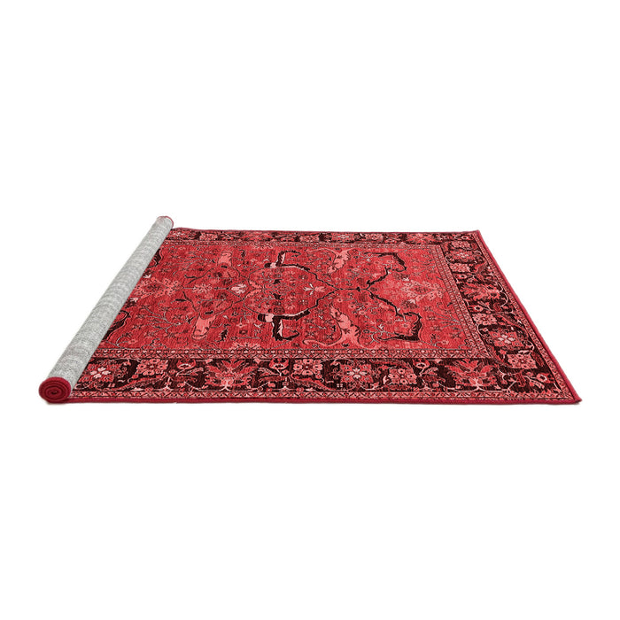Industrial Red Washable Rugs