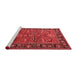 Industrial Red Washable Rugs