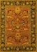 Oriental Yellow Industrial Rug, urb2315yw