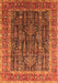 Machine Washable Oriental Orange Industrial Area Rugs, wshurb2316org