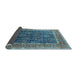 Sideview of Oriental Light Blue Industrial Rug, urb2316lblu