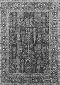 Oriental Gray Industrial Rug, urb2316gry