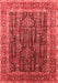 Oriental Red Industrial Area Rugs