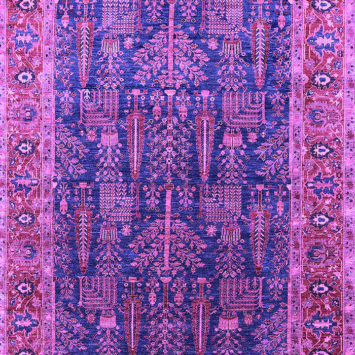 Machine Washable Oriental Purple Industrial Area Rugs, wshurb2316pur