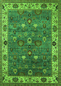 Oriental Green Industrial Rug, urb2317grn