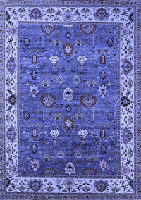 Oriental Blue Industrial Rug, urb2317blu