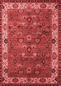 Oriental Red Industrial Rug, urb2318red