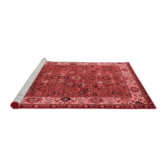 Industrial Red Washable Rugs