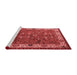 Industrial Red Washable Rugs