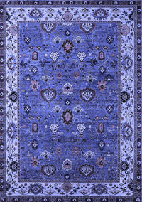 Oriental Blue Industrial Rug, urb2318blu