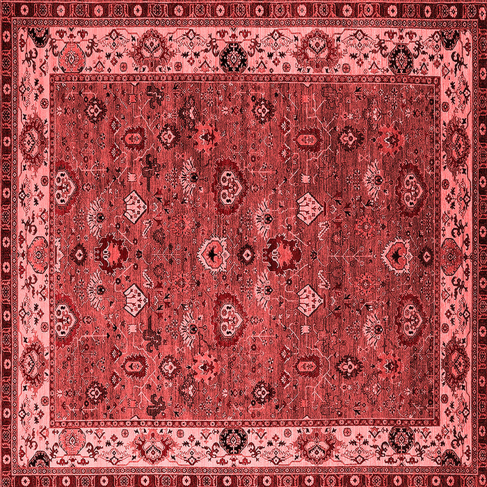 Oriental Red Industrial Rug, urb2318red