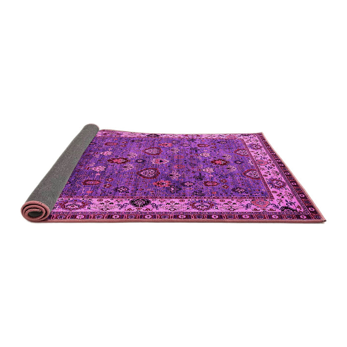 Sideview of Oriental Pink Industrial Rug, urb2318pnk