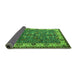 Sideview of Oriental Green Industrial Rug, urb2318grn