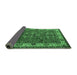 Sideview of Oriental Emerald Green Industrial Rug, urb2318emgrn