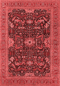 Oriental Red Industrial Rug, urb2319red