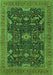 Oriental Green Industrial Rug, urb2319grn