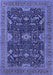 Oriental Blue Industrial Rug, urb2319blu