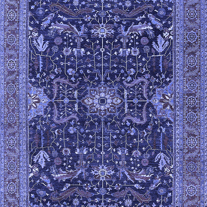 Oriental Blue Industrial Rug, urb2319blu