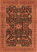 Oriental Orange Industrial Rug, urb2319org