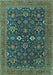 Oriental Turquoise Industrial Rug, urb2320turq