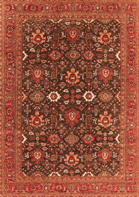 Oriental Orange Industrial Rug, urb2320org