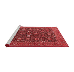 Industrial Red Washable Rugs