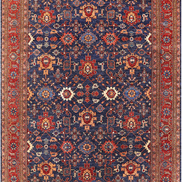 Machine Washable Industrial Modern Dark Almond Brown Rug, wshurb2320