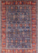 Mid-Century Modern Pink Oriental Rug, urb2321