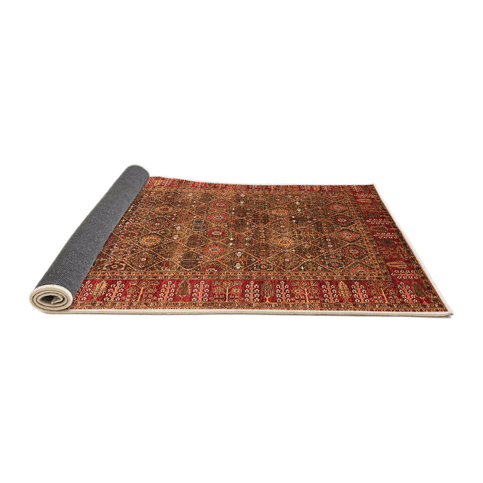 Sideview of Oriental Orange Industrial Rug, urb2321org