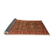 Sideview of Oriental Orange Industrial Rug, urb2321org