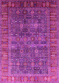 Oriental Pink Industrial Rug, urb2321pnk