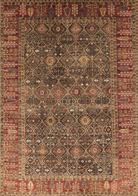 Oriental Brown Industrial Rug, urb2321brn