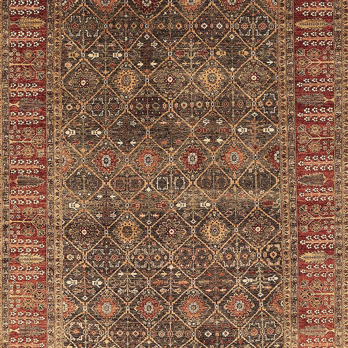 Oriental Brown Industrial Rug, urb2321brn