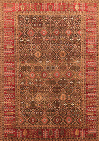 Oriental Orange Industrial Rug, urb2321org