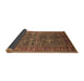 Sideview of Oriental Brown Industrial Rug, urb2321brn