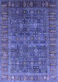 Oriental Blue Industrial Rug, urb2321blu