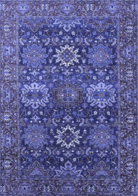 Oriental Blue Industrial Rug, urb2322blu