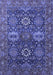 Oriental Blue Industrial Rug, urb2322blu