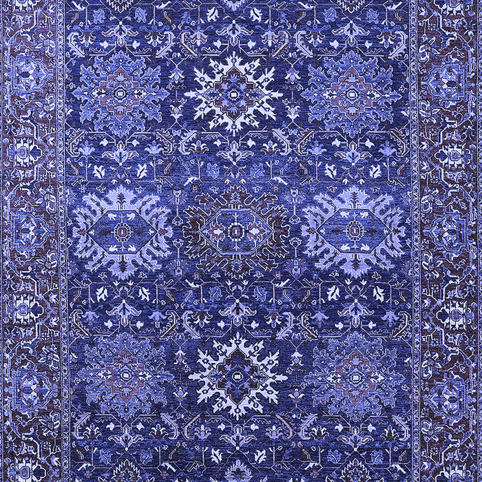 Oriental Blue Industrial Rug, urb2322blu