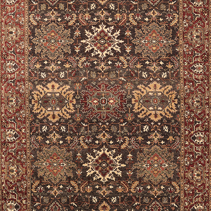 Oriental Brown Industrial Rug, urb2322brn