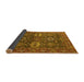 Sideview of Oriental Yellow Industrial Rug, urb2322yw