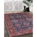 Machine Washable Industrial Modern Rosy Pink Rug in a Family Room, wshurb2322