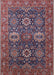 Mid-Century Modern Pink Oriental Rug, urb2322