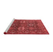 Industrial Red Washable Rugs