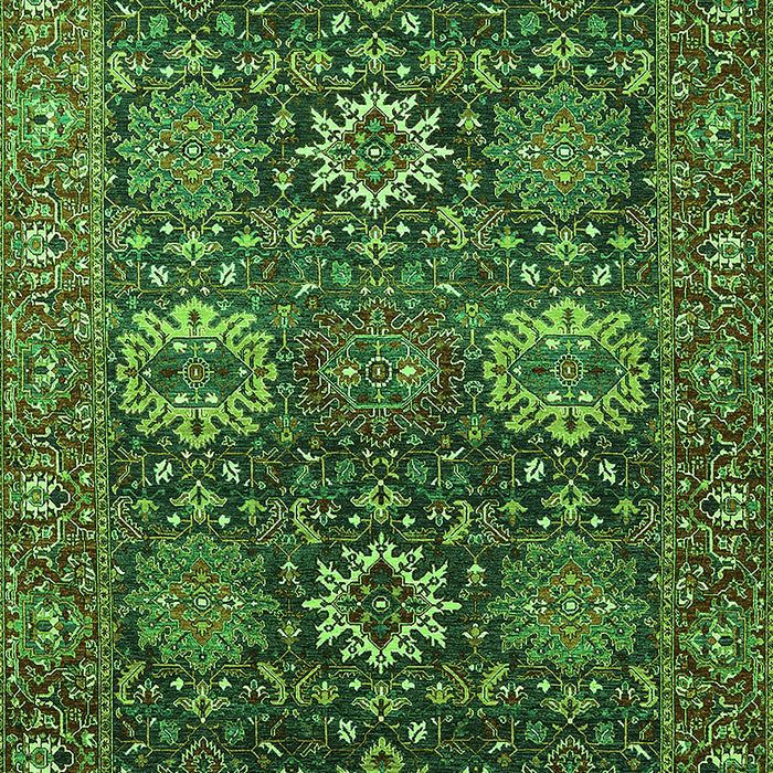 Oriental Green Industrial Rug, urb2322grn