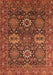 Oriental Orange Industrial Rug, urb2322org