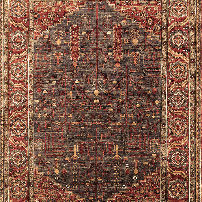 Oriental Brown Industrial Rug, urb2323brn