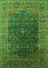 Oriental Green Industrial Rug, urb2323grn