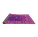 Sideview of Oriental Pink Industrial Rug, urb2323pnk